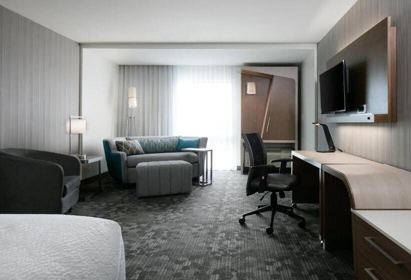Стандартный Номер Кровать Кинг, Courtyard By Marriott Omaha Bellevue At Beardmore Event Center