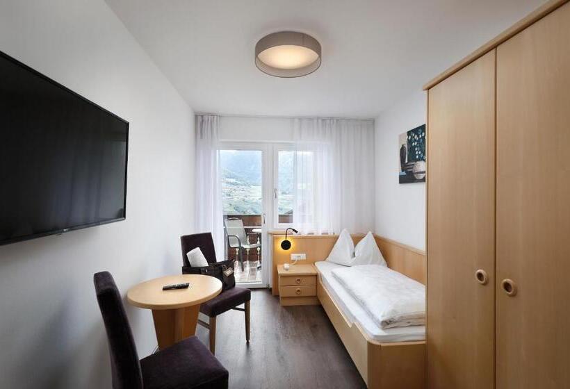 带阳台的标准单人间, Garni Herz