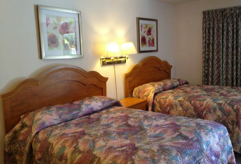 2ダブルベッドのスタンダードルーム, Red Roof Motor Inn