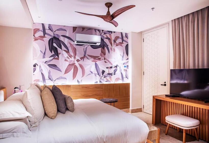 디럭스 룸 킹사이즈 침대, Casona Del Porvenir