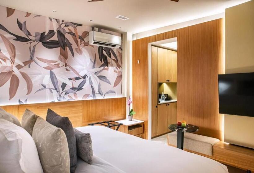 디럭스 룸 킹사이즈 침대, Casona Del Porvenir