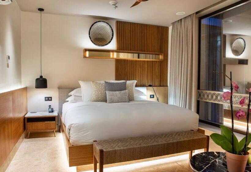 디럭스 룸 킹사이즈 침대, Casona Del Porvenir