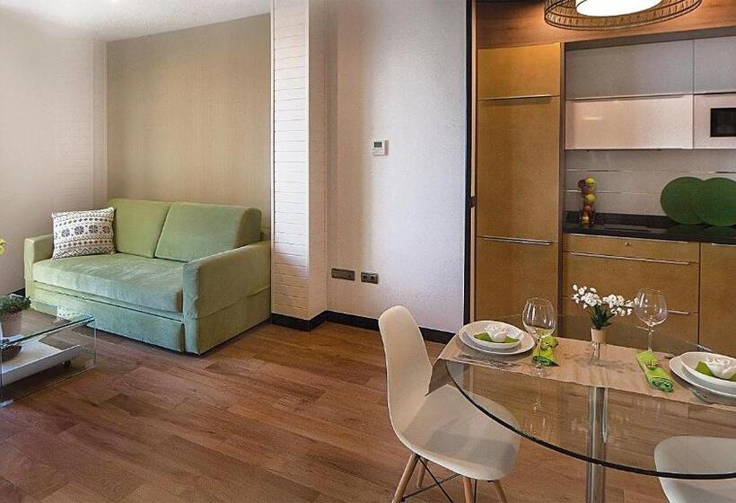１ベッドルームのデラックスアパートメント, Apartamentos Suites Oficentro Deluxe