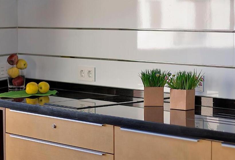 １ベッドルームペントハウスアパート, Apartamentos Suites Oficentro Deluxe