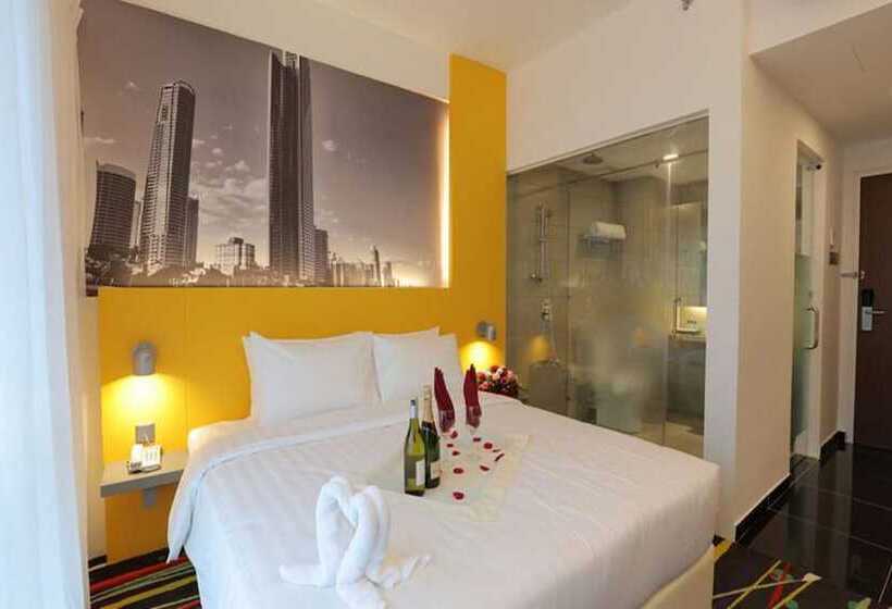 带大床的豪华间, Amerin Hotel Johor Bahru