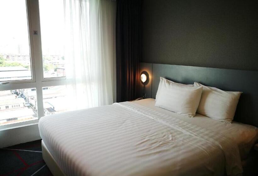 带大床的豪华间, Amerin Hotel Johor Bahru