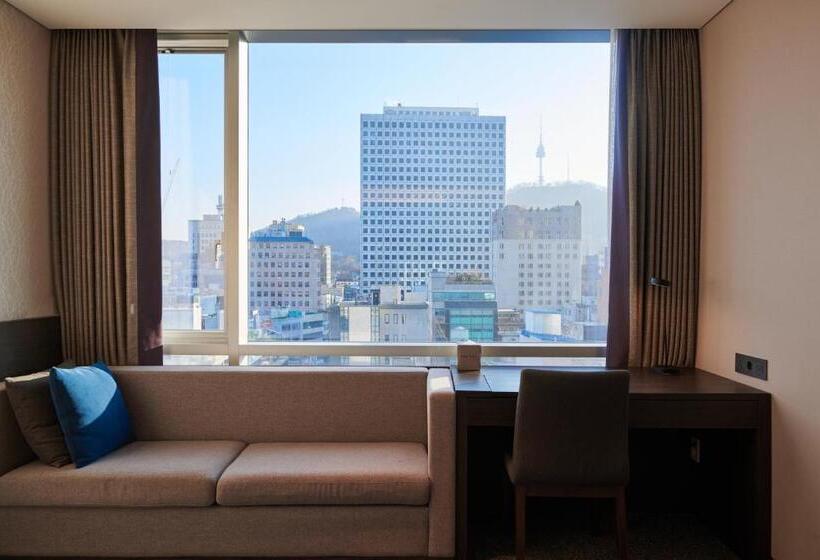 חדר סטנדרט נוף להרים, Nine Tree By Parnas Seoul Myeongdong 2