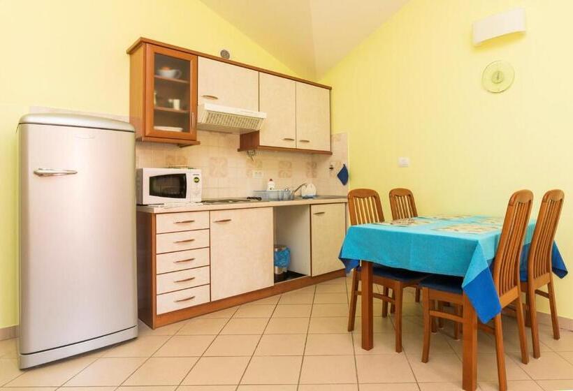 شقة غرفة نوم واحدة مزودة بشُرفة, Villa Punta Viktory