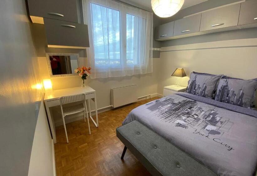 חדר אקונומי, Chambre Privée En Colocation Villeurbanne Métro Bonnevay