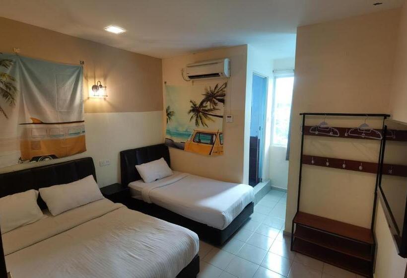 חדר סטנדרטי לשלושה עם נוף, Ngs