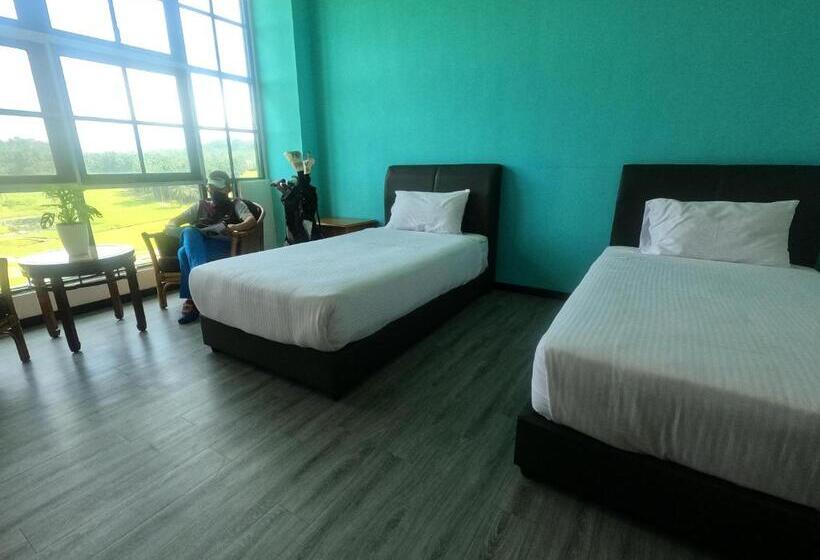 חדר דלוקס, Bukit Beruntung Resort