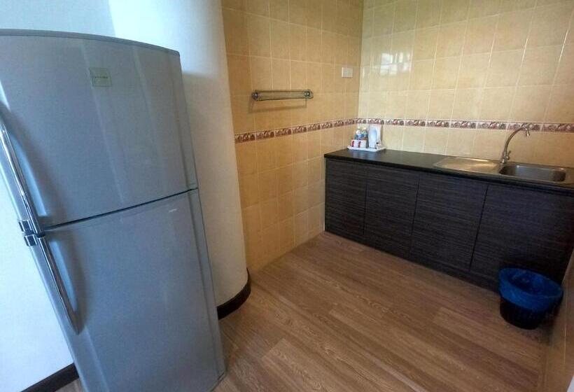 חדר משפחתי נוף לגינה, Bukit Beruntung Resort