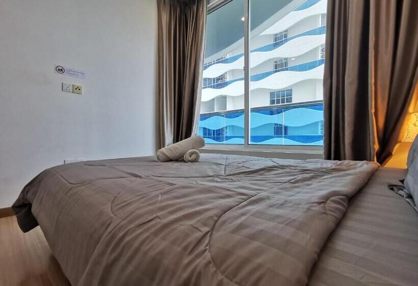 1 Bedroom Apartment Pool View, Thermospace The Wave B 13a 13 Melaka City