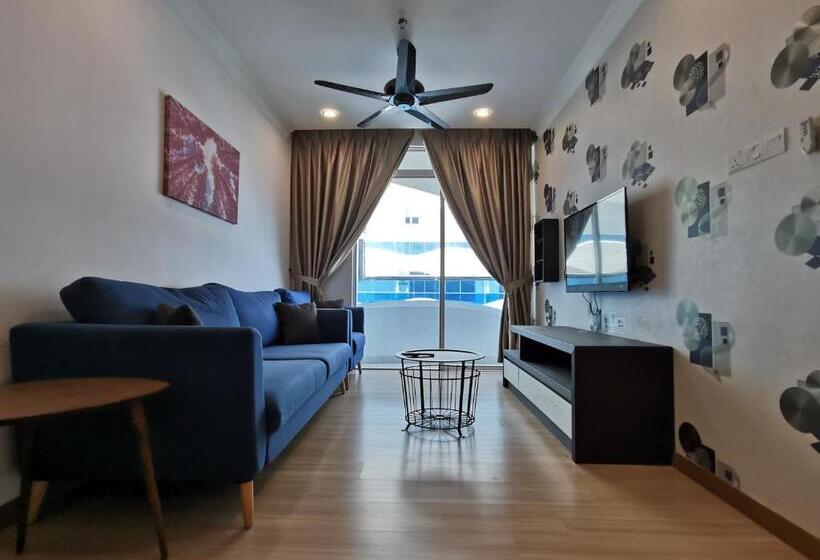 1 Bedroom Apartment Pool View, Thermospace The Wave B 13a 13 Melaka City