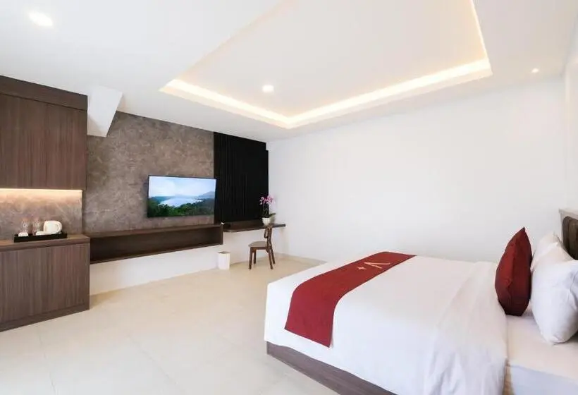 キングサイズベッドのスーペリアルーム, Valstar Hotel Canggu