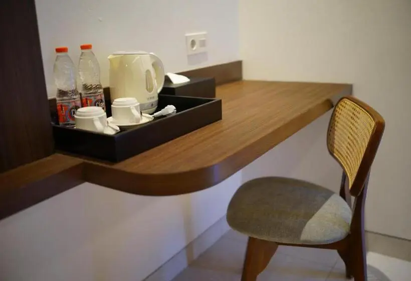 キングサイズベッドのスタンダードルーム, Valstar Hotel Canggu