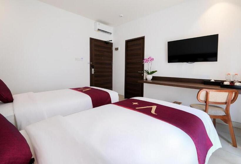 غرفة قياسية سرير كينج, Valstar Hotel Canggu