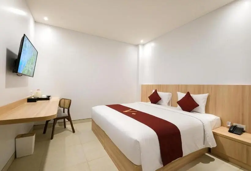 キングサイズベッドのスタンダードルーム, Valstar Hotel Canggu