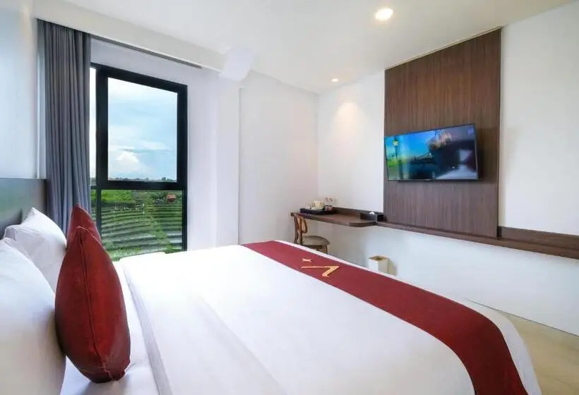 キングサイズベッドのスタンダードルーム, Valstar Hotel Canggu