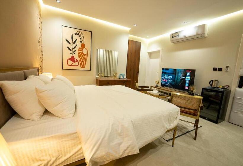 Семейное Студио, شقق درر المفروشة تصميم إيطالي دخـول ذاتي