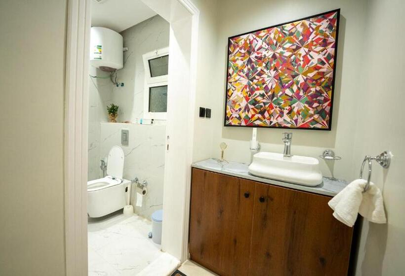 Апартаменты 1 Спальня, شقق درر المفروشة تصميم إيطالي دخـول ذاتي