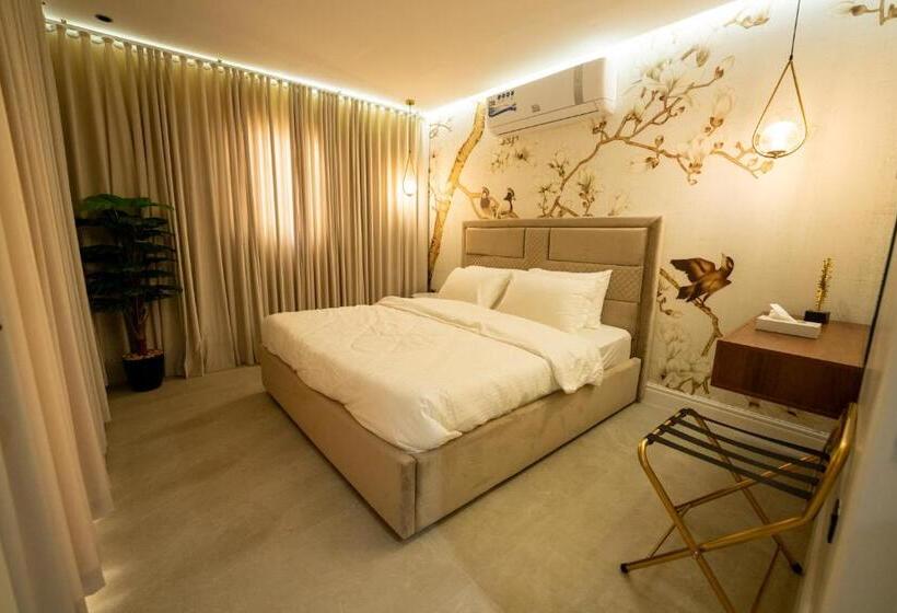 Апартаменты 1 Спальня, شقق درر المفروشة تصميم إيطالي دخـول ذاتي