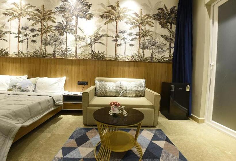 اتاق پریمیوم چهارنفره, Eutopia Beach Resort Boutique Resort With Pool By Rio Hotels India