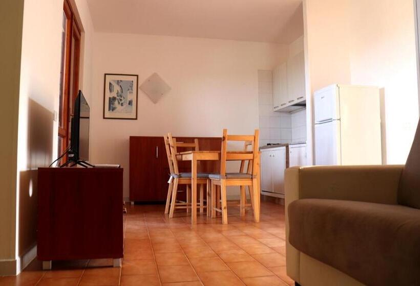 شقة غرفة واحدة مطلة على البحر, Moon Valley La Pelosa