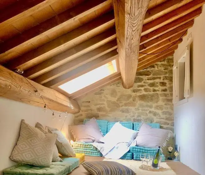 آپارتمان 1 خوابه با چشم‌انداز باغ, Bio Agriturismo Alba Etrusca Di Cortona   Organic Farmhouse  Appartamento Lavanda Appartamento Rosma