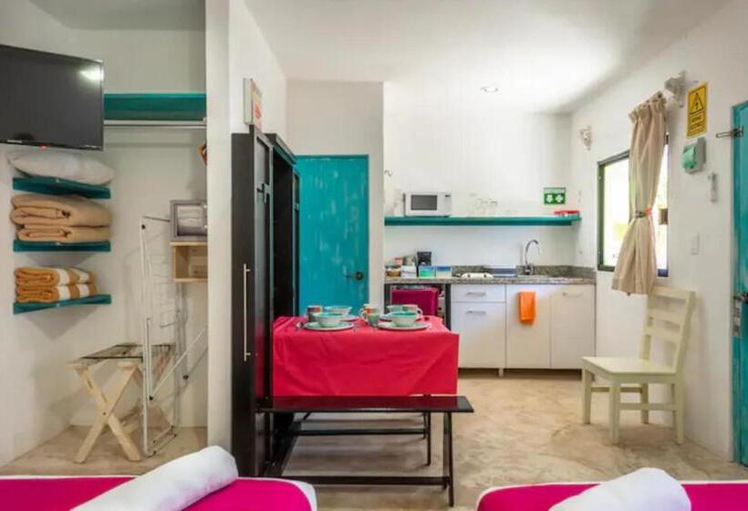 ガーデンビューのスタンダードワンルーム, Casa Toloc Tulum