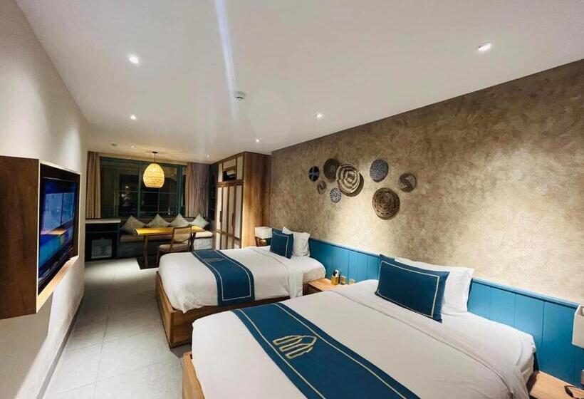 Standard Room 2 Double Beds, Solmare Hotel & Shampoo Spa