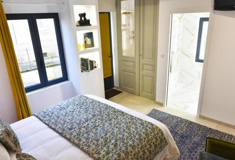 غرفة ديلوكس سرير كينج, Chez Pierre Dans Le Centre De Brive