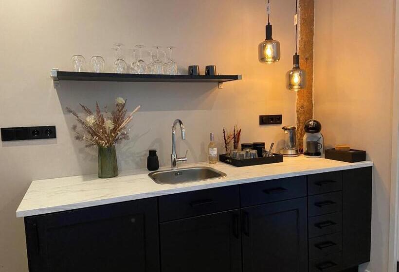 חדר דחוקס עם מיטת קינג, B&b Kuiper In Friesland