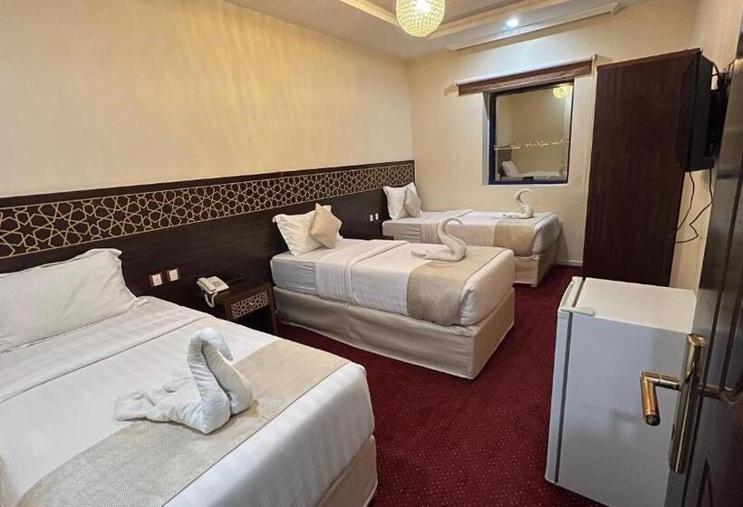 جناح غرفتين نوم, فندق سمو المجد مكة توصيل الى الحرم