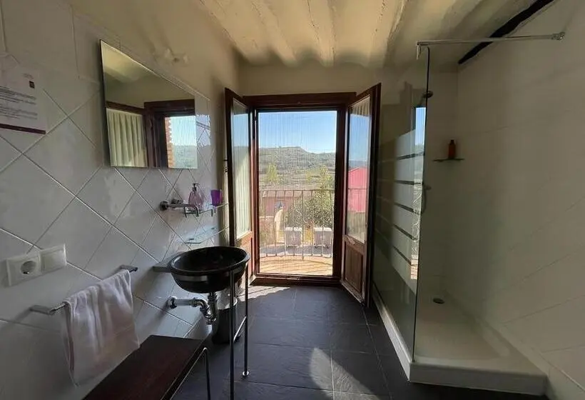 Deluxe-huone Parveke, Alojamiento Rural Coliving Sojuela