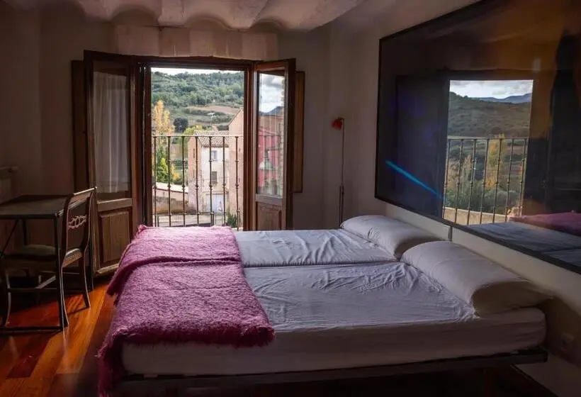Deluxe-huone Parveke, Alojamiento Rural Coliving Sojuela