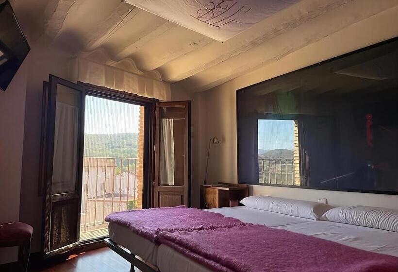 חדר דלוקס עם מרפסת, Alojamiento Rural Coliving Sojuela