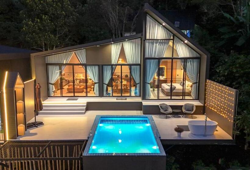 חדר משפחתי, Misty Valley Doichang Private Pool Villa