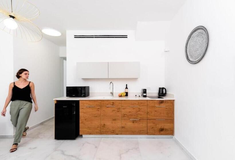 带1个卧室的豪华公寓, Jaffa Port Tlv Hotel Apartments יפו תל אביב