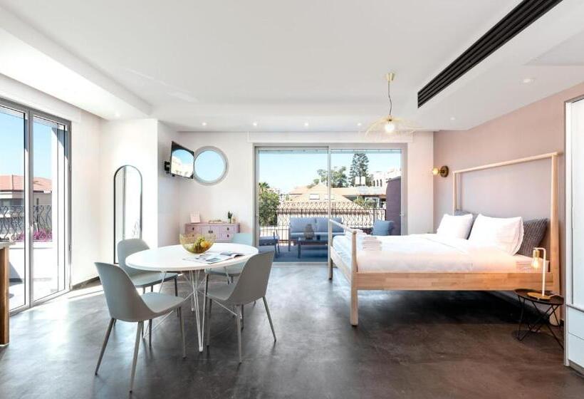 带1个卧室的顶楼公寓, Jaffa Port Tlv Hotel Apartments יפו תל אביב