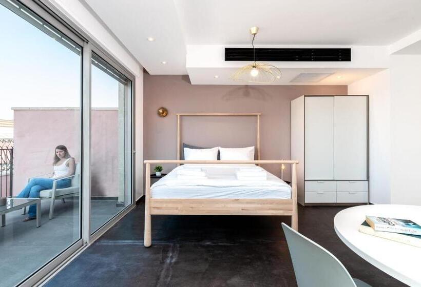 带1个卧室的顶楼公寓, Jaffa Port Tlv Hotel Apartments יפו תל אביב