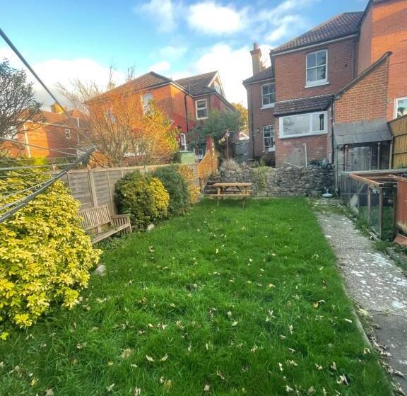 Enkelrum Trädgårdsutsikt, Central Poole Spacious Room In Edwardian House