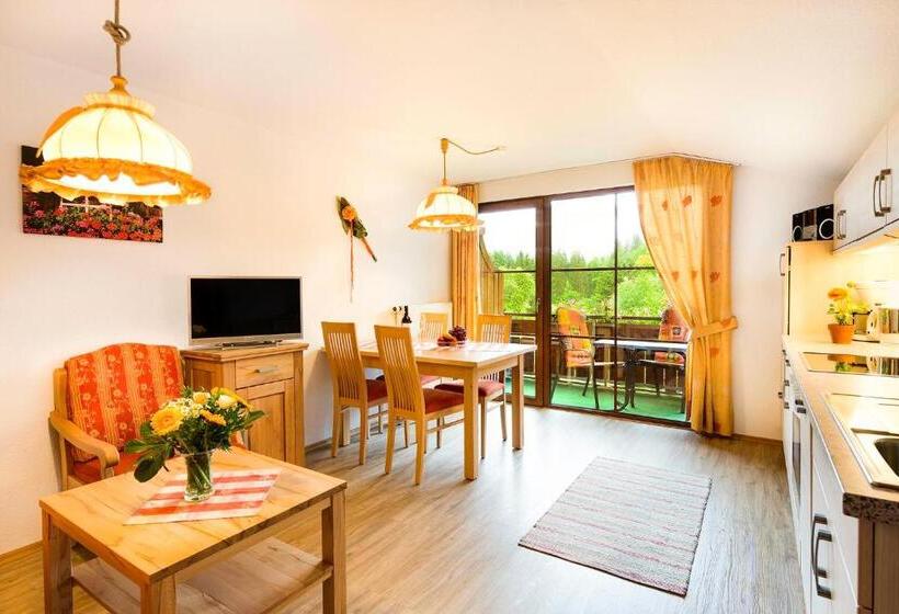 Апартаменты 1 Спальня с Видом, Landhaus Bachtelmühle