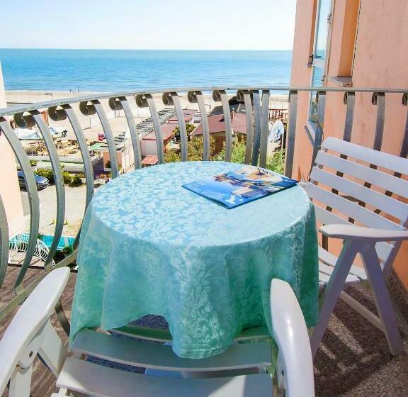 חדר סטנדרט נוף לים עם מרפסת, Mayflower