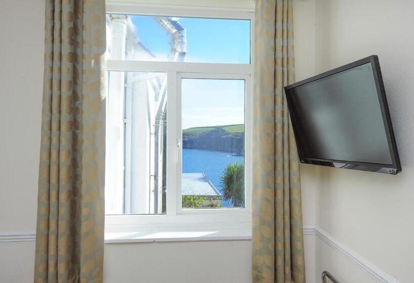 Номер Стандарт Боковой Вид на Море, Mevagissey Bay