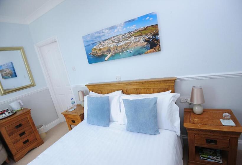 Номер Стандарт Боковой Вид на Море, Mevagissey Bay