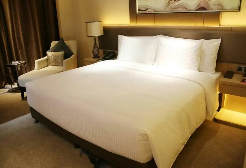 Deluxe-huone King-vuode, Wanda Realm Bengbu