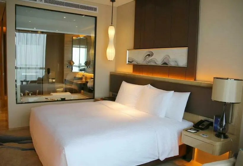Deluxe-huone King-vuode, Wanda Realm Bengbu