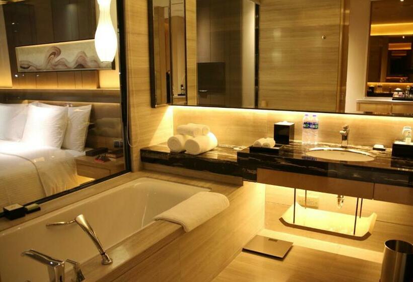 Номер Deluxe Кровать Кинг, Wanda Realm Bengbu
