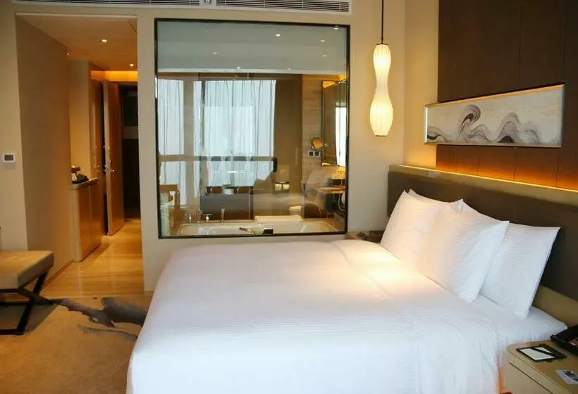 Deluxe-huone King-vuode, Wanda Realm Bengbu